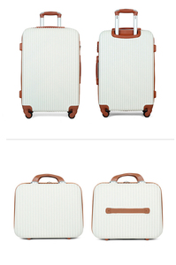 Nouvelle conception, valise de voyage multi-tailles, 5 pièces en 1, valises à roulettes en ABS, valise <span class=keywords><strong>cabine</strong></span>, bagages pour adultes et enfants, Malas De Viagem - Product Image 3