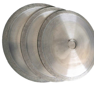16inch White Hot Press OEM Large Stone Cutting Disc Continuous Rim Diamond <strong>Saw</strong> <strong>Blade</strong> for Gemstone Cutting - Product Image 3
