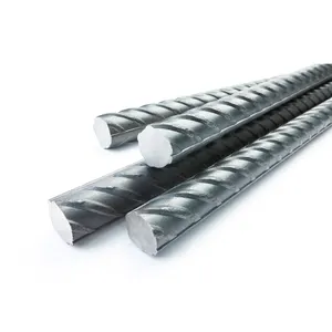 6MM 8MM 10MM 12MM mild steel rebar iron rod China Supplier ribbed steel Deformed rebar for Construction Rebar Steel