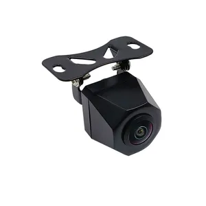 AHD 170 Graus Fish Eye HD Car Backup Camera Rear View Reverso 1080P 30FPS 720P 25FPS Câmera escondida para câmera de rádio do carro