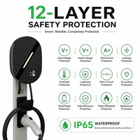 Cargador de Vehículos Eléctricos Inteligente de 7kW 32A GB/T, Estación de Carga de Pared AC Estándar Chino de 7 kW para BYD Seal, Atto 3, Dolphin, Yuan