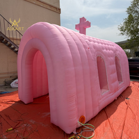 Tunnel Gonflable Personnalisé pour Cérémonie de Demande en Mariage, Tente Gonflable pour Église pour Fête de Mariage