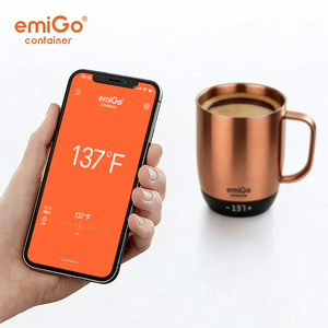 Taza de Café Inteligente con Calefacción EmiGo 355ML/12oz, Resistente al Agua IPX7, Control por Aplicación, Temperatura Constante, WarmGrip - Product Image 5