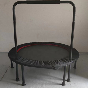Trampolín Plegable <span class=keywords><strong>de</strong></span> 40'' en Oferta, con Tapete <span class=keywords><strong>de</strong></span> PP <span class=keywords><strong>de</strong></span> Alta Calidad y Barandilla, para Niños y Adultos, Ejercicio, Diversión, Interior y Exterior - Product Image 3