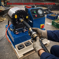Vente directe d'usine de machines à sertir les flexibles hydrauliques manuelles/machines à sertir les câbles/machines à sertir les flexibles 12V montées sur véhicule