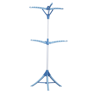 Tốt Nhất Bán 2 <span class=keywords><strong>Tier</strong></span> Đa Hộ Gia Đình Khô Giá Ban Công Lưu Trữ Vải Máy Sấy May Giặt Quần Áo Móc Áo - Product Image 1