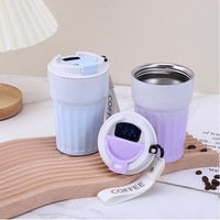 Nouveau Stock vente chaude en acier inoxydable émaillé Steal 50 tasse blanche avec Dubai Graphics 304 tasse à café