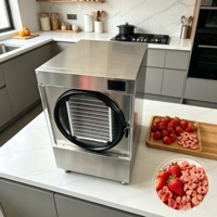 Huisgebruik Desktop Vriesdroogapparaat Compacte Voedseldroger 20kg/u Multifunctionele Droogunit