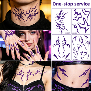 สติ๊กเกอร์<span class=keywords><strong>สัก</strong></span><span class=keywords><strong>ลาย</strong></span>ชั่วคราวสไตล์เกาหลี <span class=keywords><strong>ลาย</strong></span><span class=keywords><strong>ผีเสื้อ</strong></span>และดาว Y2K แบบมินิมอล ติดทนนาน ปลอดสารพิษ รับผลิตตามสั่ง <span class=keywords><strong>ราคา</strong></span>โรงงาน สำหรับโพสต์ลงอินสตาแกรม - Product Image 2