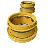 Jante en acier 35-31.00/4.0 pour pneus tout-terrain (OTR) pour excavatrice/chargeuse/niveleuse/machine de terrassement – Vente chaude