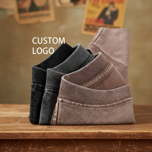 Wholesale 100% Cotton Unisex Oversized Blank <b>Hip</b> Hop Streetwear T-Shirt Acid Wash Vintage Custom Logo Manufacturer - Product Image 1