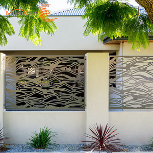 Panneaux de clôture en aluminium, 40 pièces, décoratifs en métal, Design moderne - Product Image 6