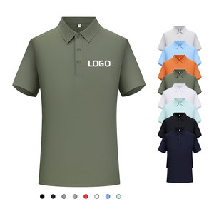 Nueva Camiseta Polo de <span class=keywords><strong>Golf</strong></span> con Logotipo Bordado Personalizado de Moda, Camiseta Polo para Hombre al por Mayor de Alta Calidad, 95% Poliéster, 5% Elastano, Tallas Grandes - Product Image 5