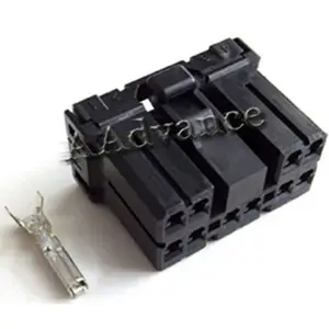 Conector fêmea de 10 pinos tyco/amp te multilock 070 series 174465-2