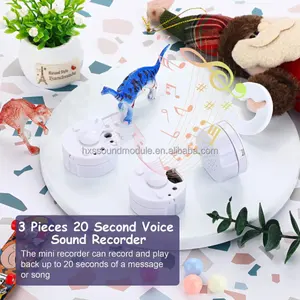Kunden spezifische beschreibbare Sound Toy Squeeze Lautsprecher Modul Box Voice Recorder für Plüsch tier