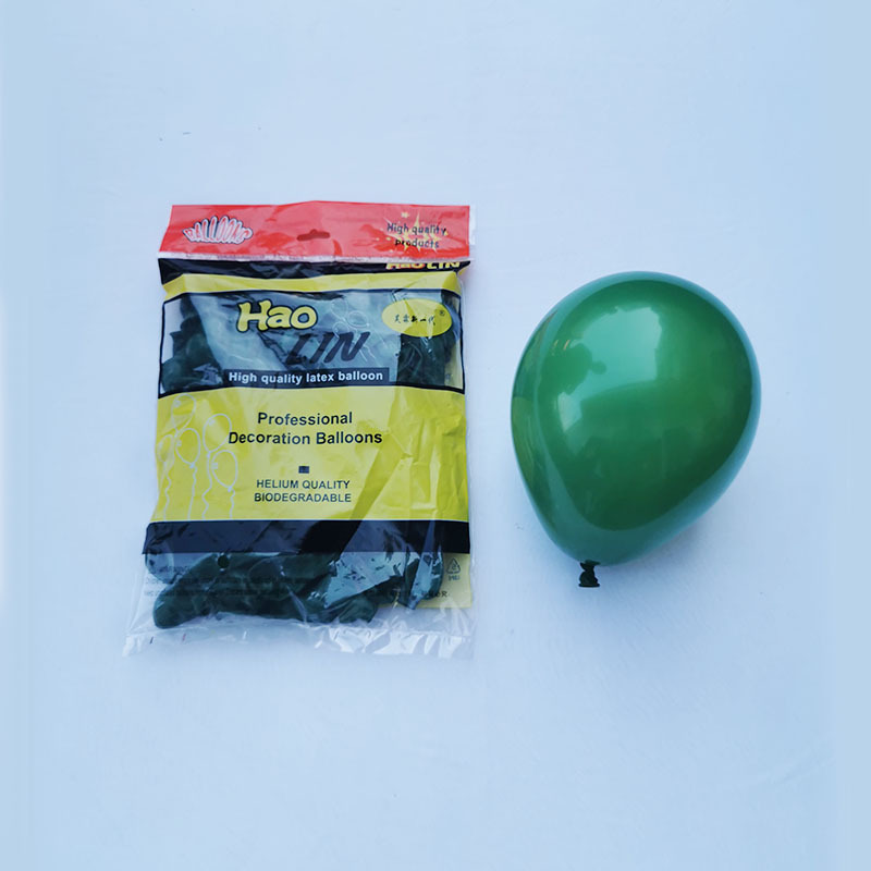 5 inch dark green