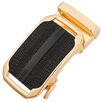 LY36-24490 Boucle de ceinture en métal doré automatique sur mesure