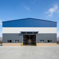 Entrepôt préfabriqué moderne en structure métallique légère ZTSS, atelier de construction à ossature métallique pour la soudure - En promotion