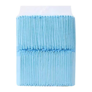 Venta al por mayor de pañales suaves e impermeables para cachorros, almohadillas desechables para orinar de tela de fibra para absorción de orina de mascotas para perros - Product Image 1