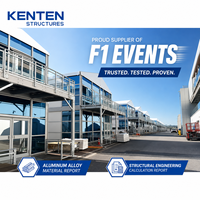 Tente VIP KENTEN Canada Project F1 Grand Prix pour événements sportifs, Paddock VIP, Lounge VIP, Chalet d'entreprise sur la piste de course