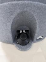 Toilettes portables modernes double face avec roues, pompe à pied, écologiques, durables, lavabo mobile pour événements extérieurs