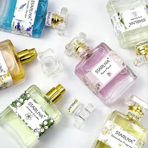Perfume atrativo feminino floral, fragrância leve duradoura para mulheres e meninas, presente de uso diário