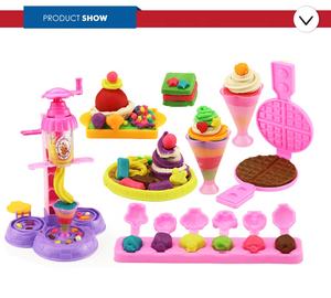 Crème glacée pour enfants, jouet de modélisation, ensemble d'argile douce avec boue colorée - Product Image 2