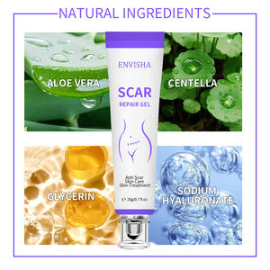 OEM ODM Gel <span class=keywords><strong>Crema</strong></span> Facial Eliminación de Cicatrices Acné Espinillas Estrías Eliminar Gel Suavizante Antiestrías <span class=keywords><strong>Crema</strong></span> Reparación de Cicatrices - Product Image 4