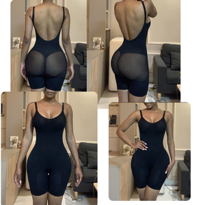 Shapewear gainant sans couture taille haute pour femmes grandes tailles Hexin, contrôle du ventre et rehausseur de fesses, gaine sculptante intégrale avec contrôle - Product Image 3