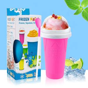 Vaso para Hacer Granizados DIY, Vaso Mágico para Granizados Congelados, Vaso de Silicona de Doble Capa para Smoothies, Vaso de Enfriamiento Rápido, Máquina para Hacer Helados Caseros - Product Image 6