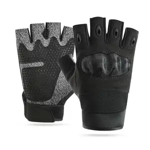 Guantes de motocicleta con pantalla táctil con escudo duro Guantes tácticos para hombres para ciclismo Entrenamiento táctico Tiro Caza