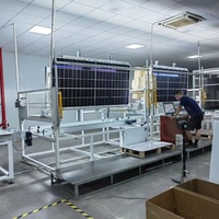 Planta de Ensamblaje de Paneles Solares de Alta Precisión y Alto Rendimiento con Línea de Producción Totalmente Automatizada y de Alta Eficiencia