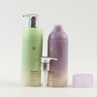 Bouteilles de lotion en PET de forme cylindrique personnalisées de haute qualité, 750 ml, avec pompe à lotion, emballage cosmétique vide, vente en gros de luxe