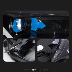 Fari per Audi Q7, Fari a LED 2007-2016, Lente Proiettore, Lampada Frontale con Segnale Dinamico e Animazione, Accessori Auto - Product Image 6