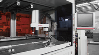 Machine automatique de fabrication de boîtes pour fabrication de boîtes rigides en carton