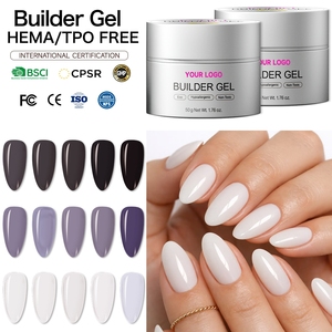 Hot Pick 50g HEMA&TPO Free Nail <b>Builder</b> Gel Safe Mild Formula Tough Hard Gel Professional Manicure Supplies - Product Image 1