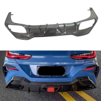 Kit de Alerón Trasero Ligero Personalizado para BMW Serie 8 G14/G15/G16, Difusor Trasero de Fibra de Carbono Estilo AC Mejorado