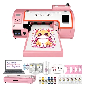 Kit d'impression DTF A3 avec four de séchage, kit de démarrage <span class=keywords><strong>complet</strong></span>, machine d'impression directe sur <span class=keywords><strong>film</strong></span> rouleau à rouleau pour T-shirts - Product Image 1