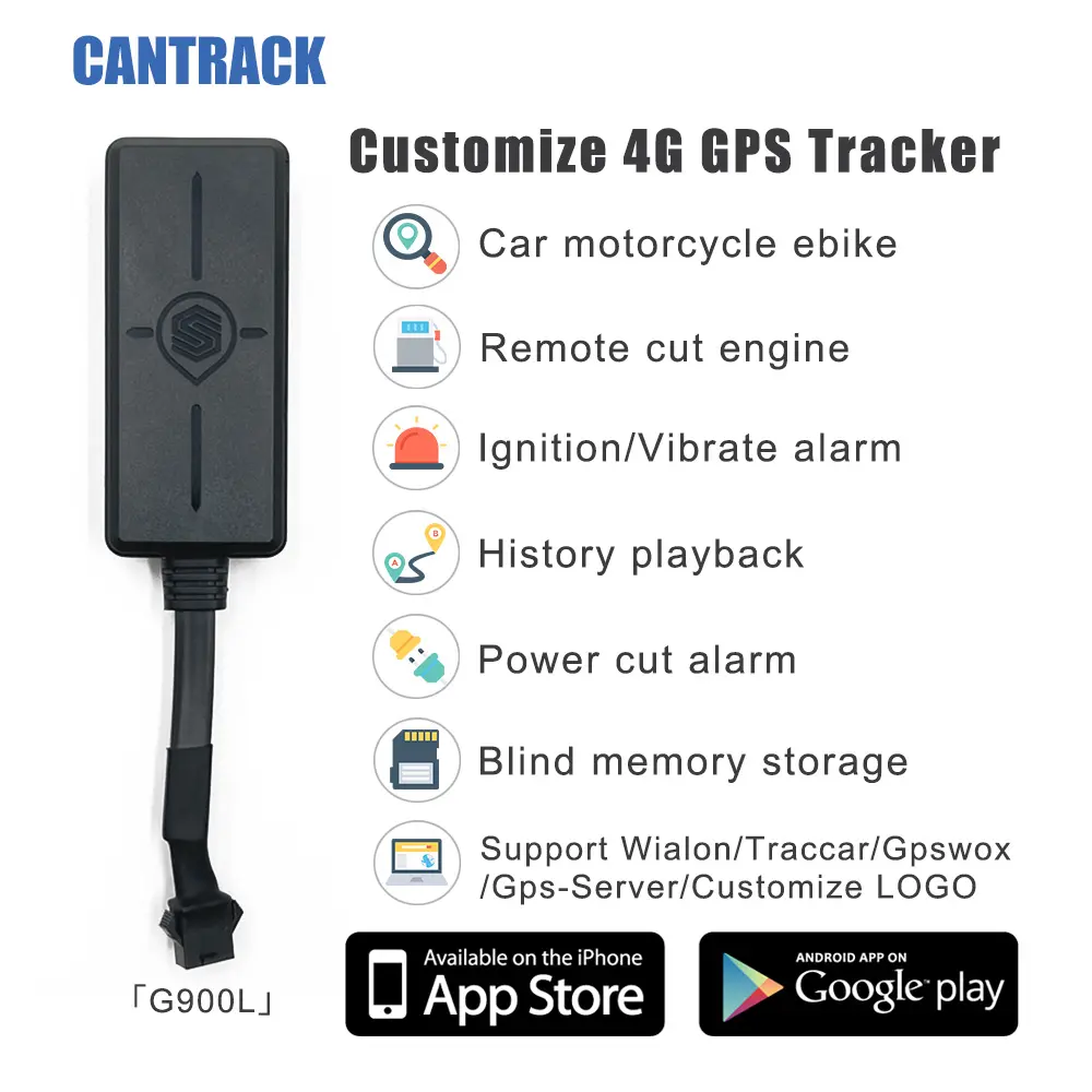 4G GPS theo dõi thiết bị GPS Tracker cho xe gắn máy 4G GPS Tracker xe