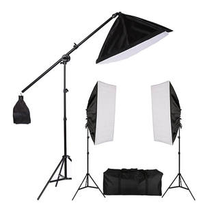 3X50X70Cm Reflectoren En 12x E27 Socket 5500K 45W Lampen Verlichting Zachte Dozen Fotostudio Apparatuur Accessoire Set - Product Image 5