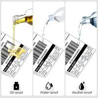 Etiqueta Adhesiva Térmica Directa para Envíos, Impermeable, con Código de Barras, 4x6 Pulgadas