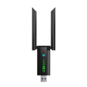 Nuevo Adaptador USB Inalámbrico Wifi6 de 1800Mbps con Logotipo Personalizado 2026, Dongle WiFi de 2.4Ghz y 5Ghz sin Controladores, Receptores USB Inalámbricos para Computadora - Product Image 6