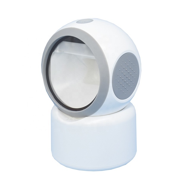 Excellent 1D 2D CIS Desktop Barcode Reader Scanner with USB and COM Interfaces for POS System Stock Available