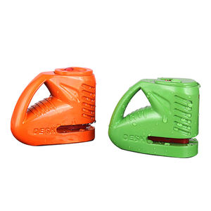 Verrou de <span class=keywords><strong>roue</strong></span> <span class=keywords><strong>antivol</strong></span> YH3354 pour motos, scooters électriques, vélos de route, mini disque de frein de sécurité, déverrouillage par clé - Product Image 6