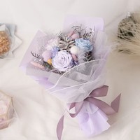 Yunnan Usine En Gros Saint Valentin Cadeau 2025 Roses Conservées Bouquet De Fleurs Grande Taille Avec Couleur Personnalisée