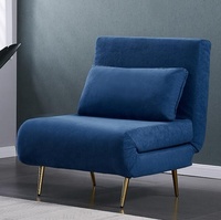 Canapé-lit pliant moderne en tissu double lin 3-en-1, mobilier de salon, canapé-lit, plusieurs couleurs au choix