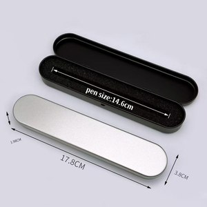 Premium Quality Tin Tool Box with Sponge Insert Flip-Top Gift Box Metal Pen Tin Box Acne <b>Needles</b> Blackhead for School Office - Product Image 2