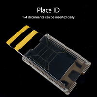 JinTeng T4 ID Holder Lanière réglable à la taille pour la banque de carte de poitrine et accessoire tactique de marque d'usine de protection personnelle