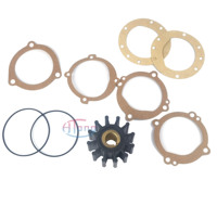 Remplacer le kit Sherwood 10615K et 10615K Crusader RP061017 4BTA Seawater QSD 2.0 3908220 47-879312025 Roue en caoutchouc marine