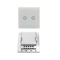Boîtier en plastique de commutateur de lumière LED de télécommande de maison intelligente
